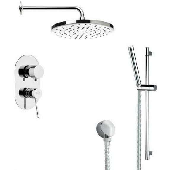 Nameeks Remer SFR7046 Remer 2.5 GPM Multi Function Rain Shower - Chrome
