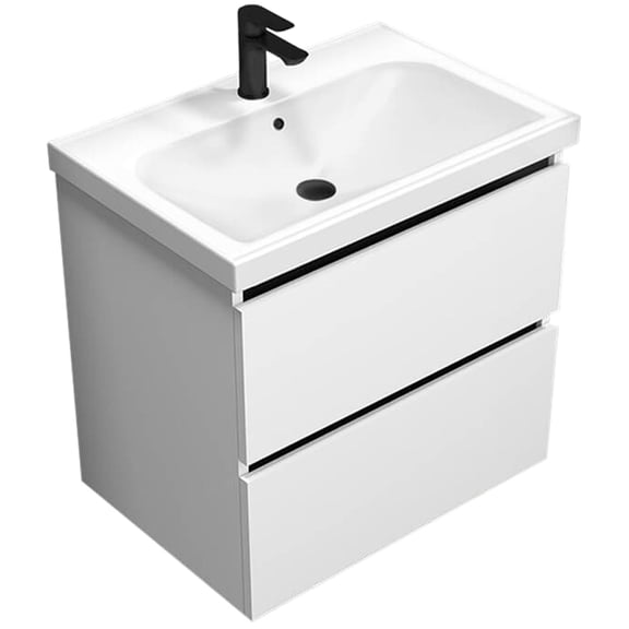 Nameeks Sky11 Sky 24" Wall Mounted Single Basin Vanity Set - White