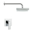 thumbnail image 1 of Nameeks Remer SS1017 Remer 2.5 GPM Square Single Function Rain Shower Head - Chrome, 1 of 1