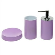 Nameeks Yu280 Gedy Bathroom Accessories Set - Metallic Lilac