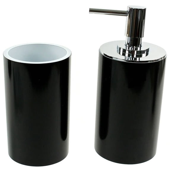 Nameeks Gedy YU580-14 Gedy Bathroom Package - Black