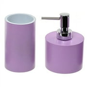 Nameeks Yu581 Gedy Bathroom Accessories Set - Metallic Lilac
