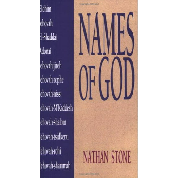 Pre-Owned Names of God (Mass Market Paperback) 0802458548 9780802458544