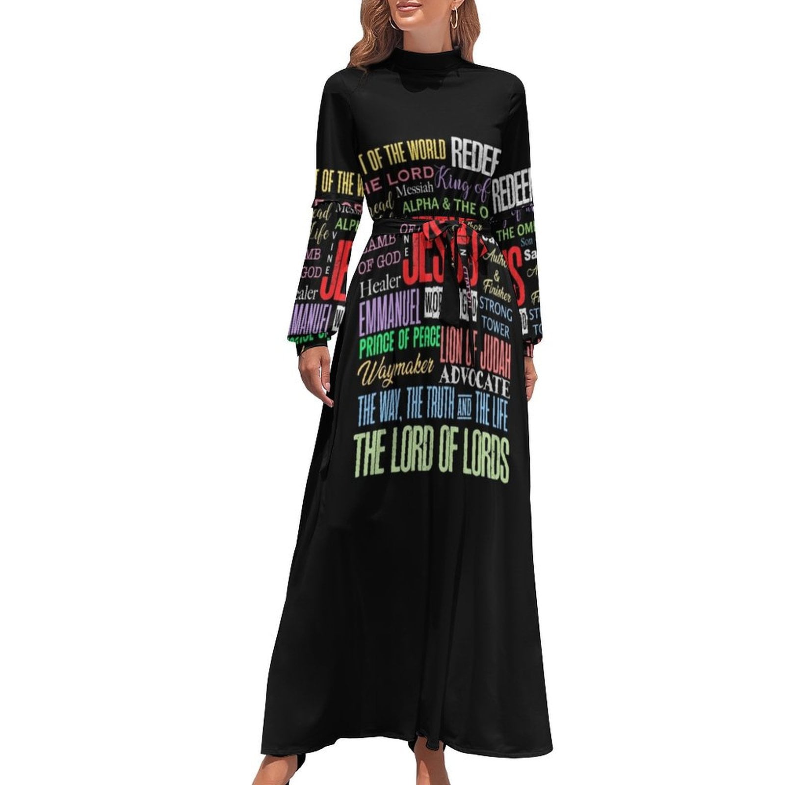 Names of God Lord Jesus Christ - Bible Verse Christian Gifts Store Long ...