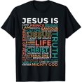 Names of Jesus Jesus is Christian TShirt
