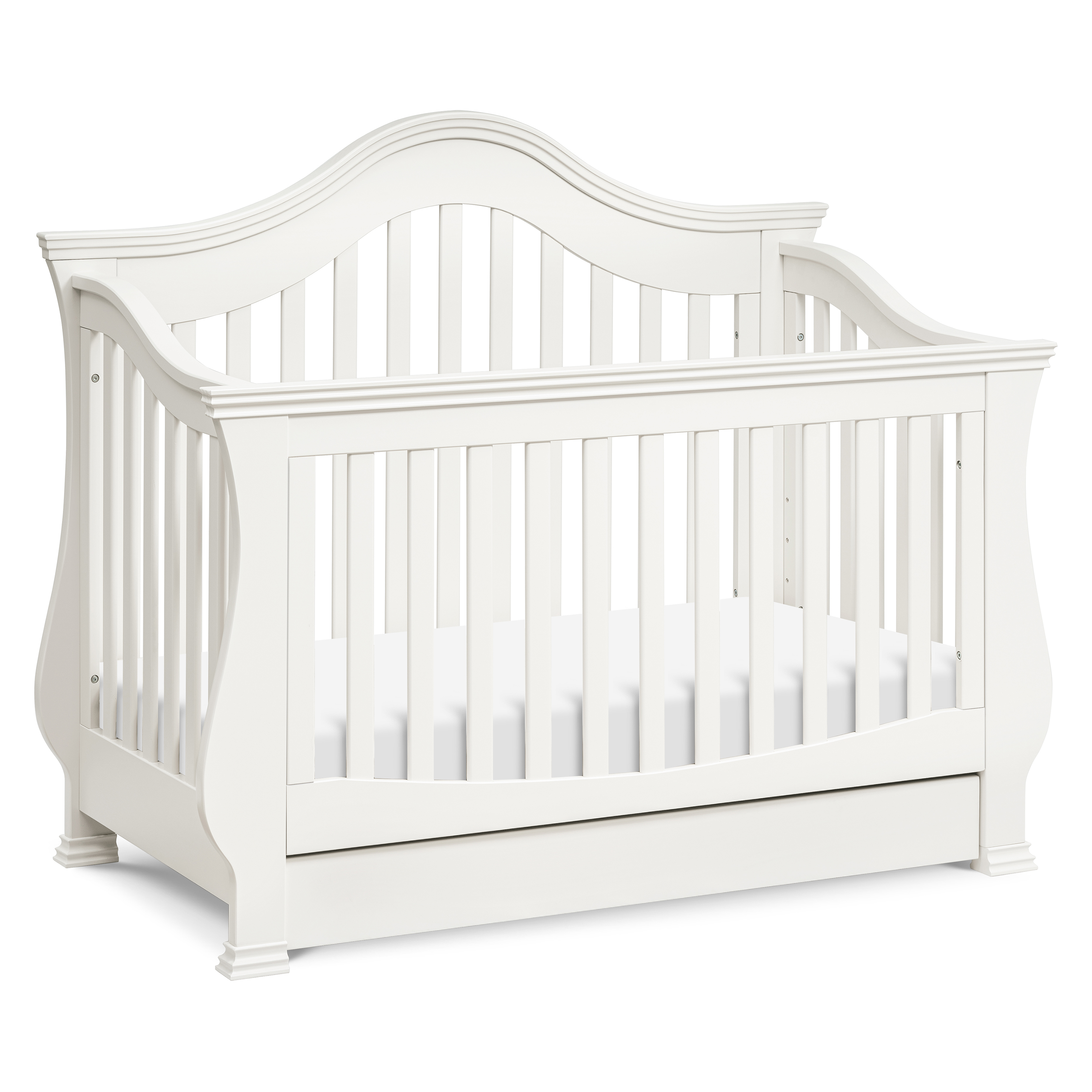 Namesake Ashbury 4-in-1 Convertible Crib in Warm White - image 1 of 6