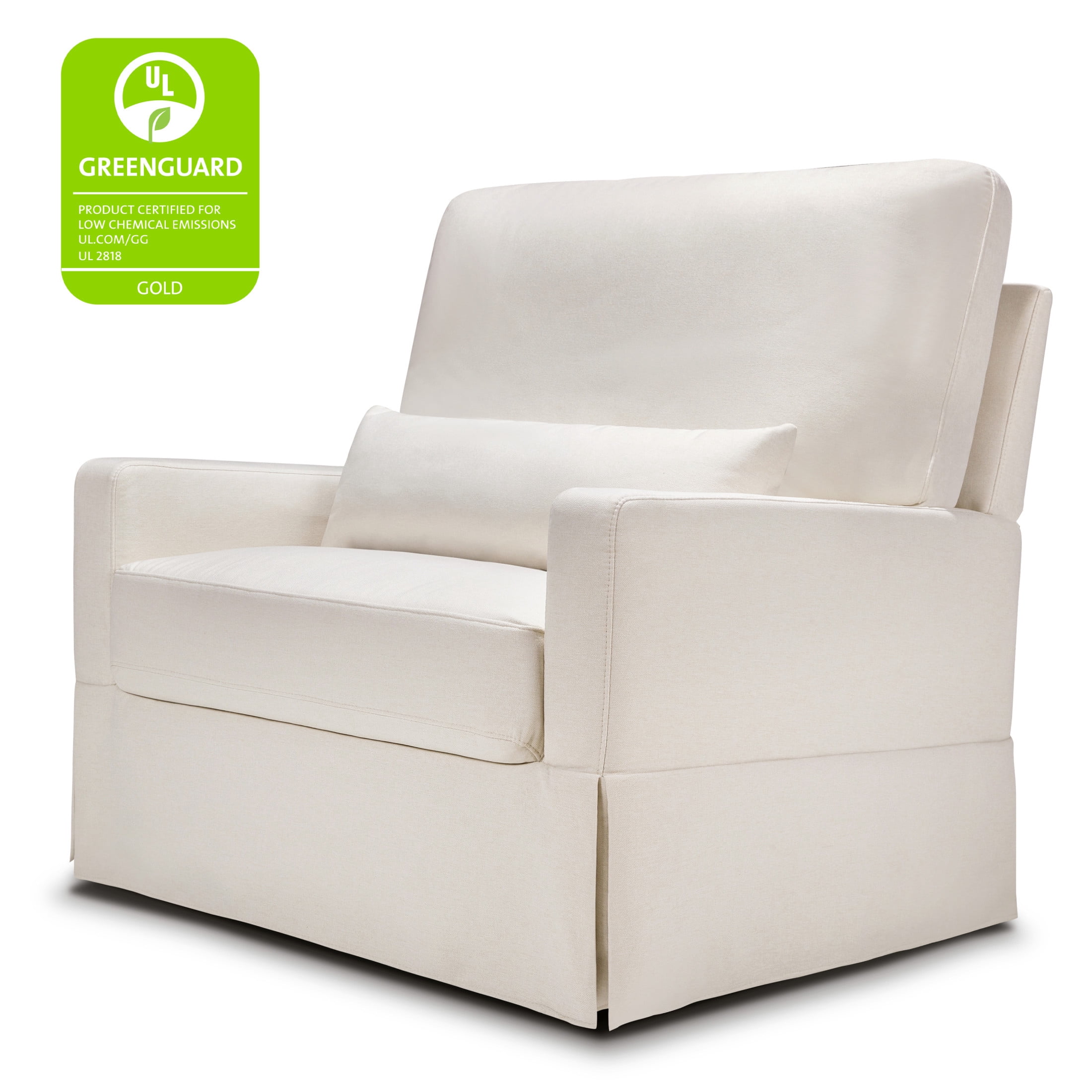 Namesake Crawford Pillowback Chair and a Half Comfort Swivel Glider