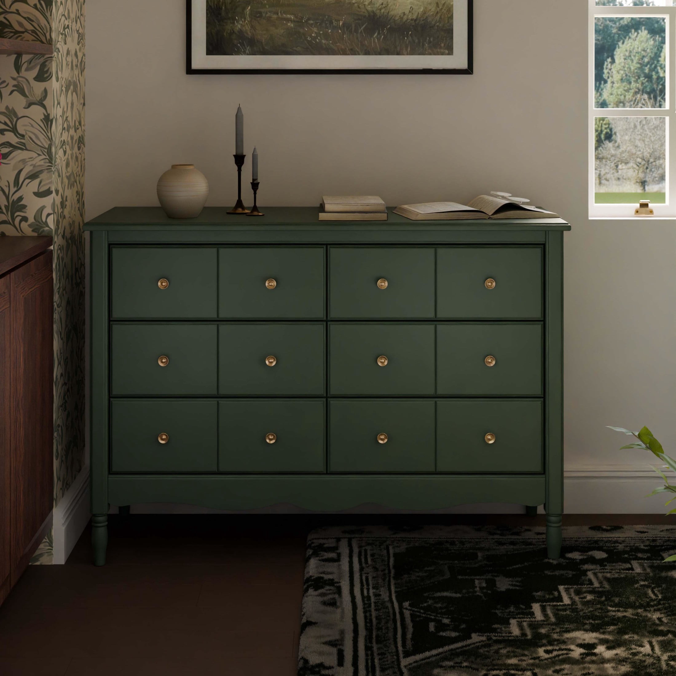 green kids dresser Horizon 6 Drawer Dresser main image 0
