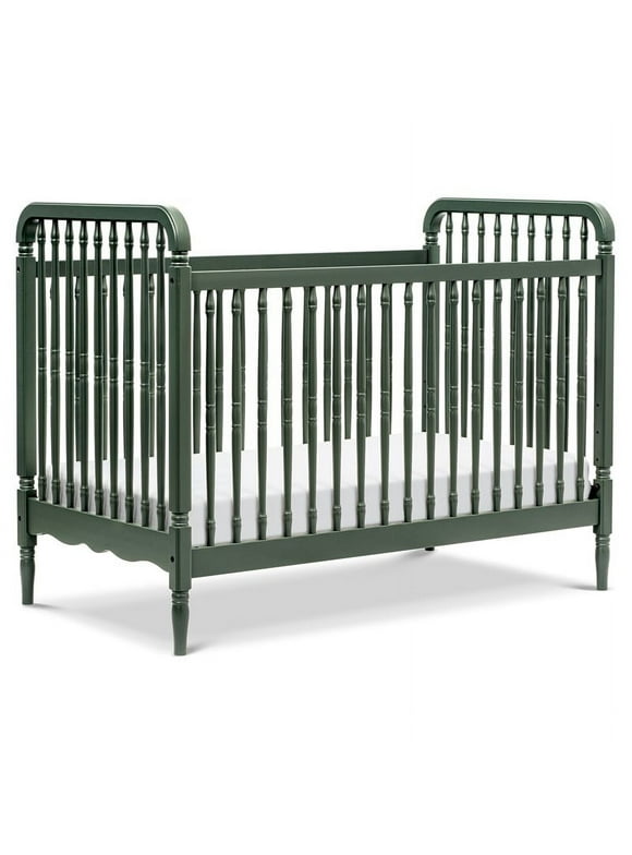 Namesake Liberty Wood 3-in-1 Convertible Crib in Forest Green