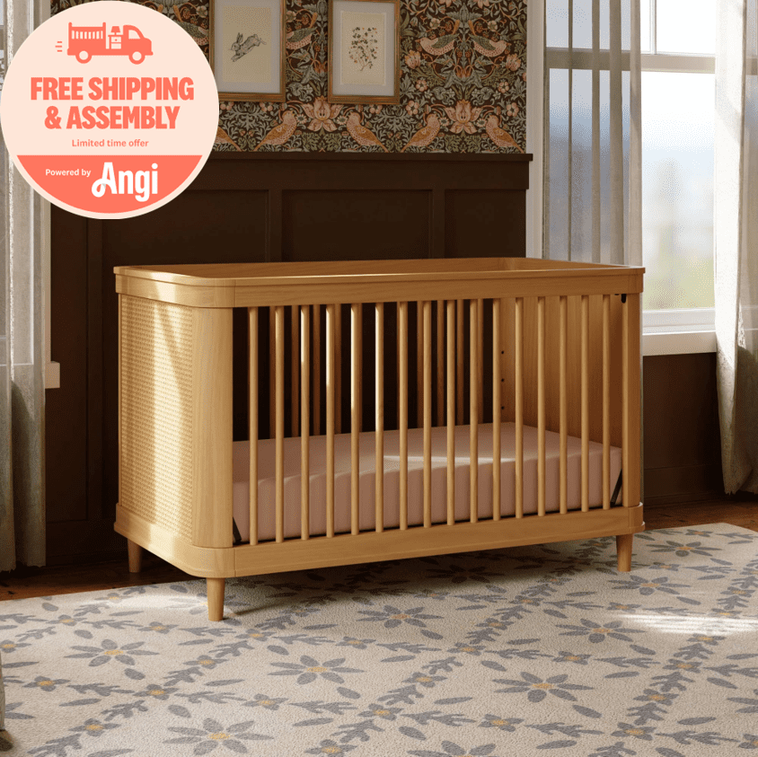 Namesake Marin with Cane 3-in-1 Convertible Crib