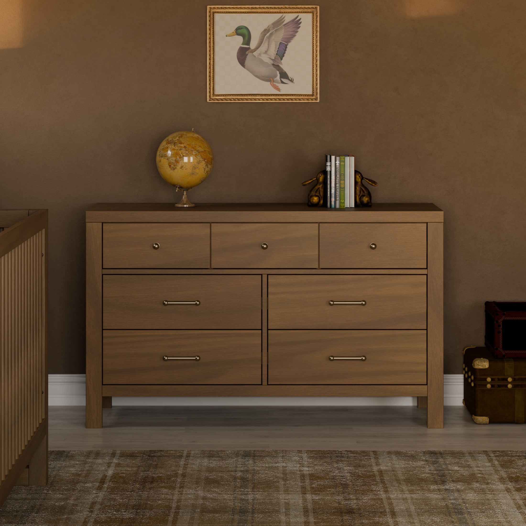 namesake dresser Marin with Cane 6-Drawer this dresser is a thoughtful addition to any nursery or playroom. Monogram by Namesake Hemsted 6-Drawer