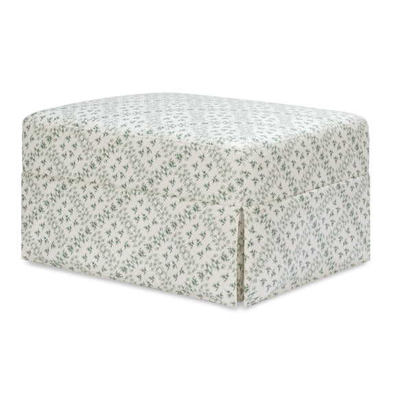 Namesake Sarah Flint x Namesake Crawford Gliding Ottoman in Eco-Performance Fabric | Water Repellent & Stain Resistant