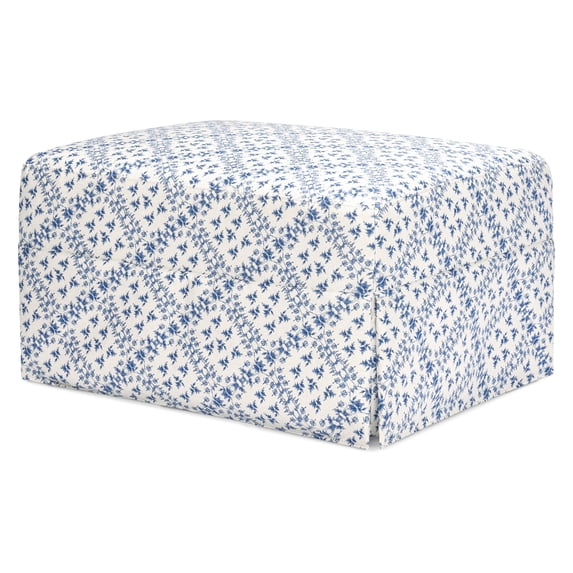 Namesake Sarah Flint x Namesake Crawford Gliding Ottoman in Eco-Performance Fabric | Water Repellent & Stain Resistant