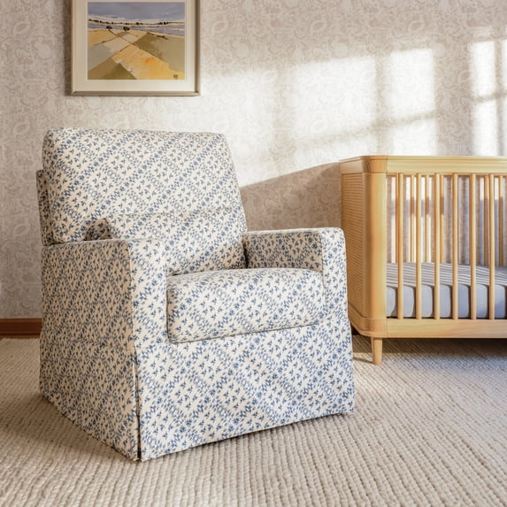 Namesake Sarah Flint x Namesake Crawford Swivel Glider in Eco-Performance Fabric | Water Repellent & Stain Resistant