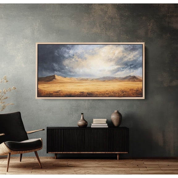 Namib Africa Namib Desert Vintage Style Portrait Decor Unframed Paper Print