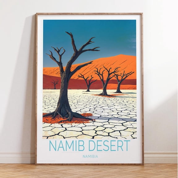 Namib Desert Namibia Scenic Desert Print Unframed Paper Print