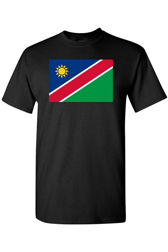 Namibia Country Flag Adult DT T-Shirt Tee