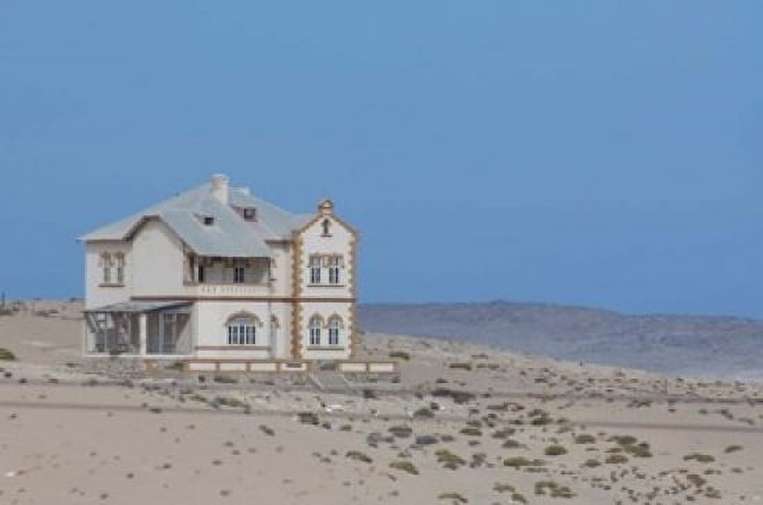 Namibia Kolmanskop diamond mining ghost town Canvas Art - Cindy Miller Hopkins DanitaDelimont (17 x 11)