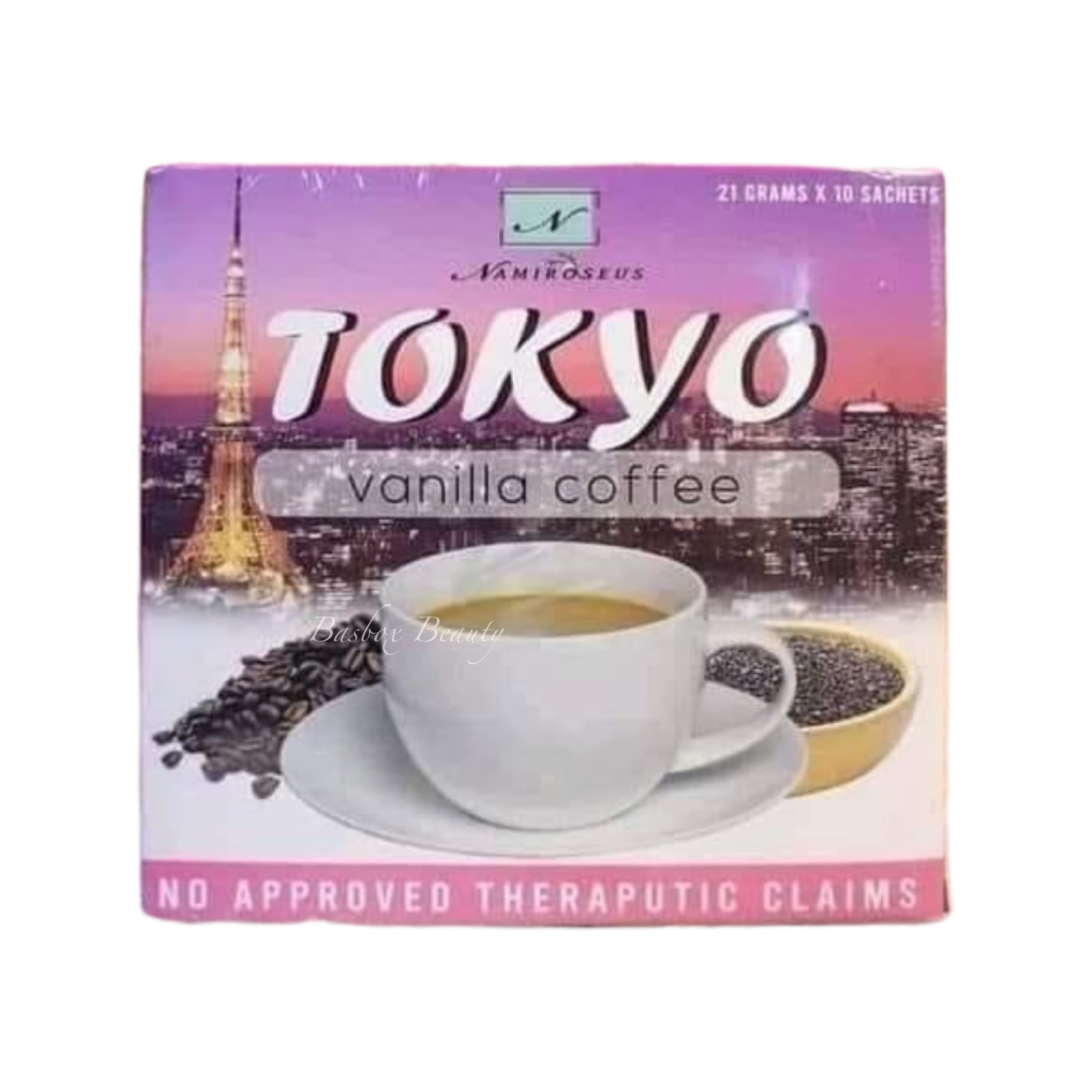 Namiroseus TOKYO Vanilla Coffee, 10 Sachets - Walmart.com