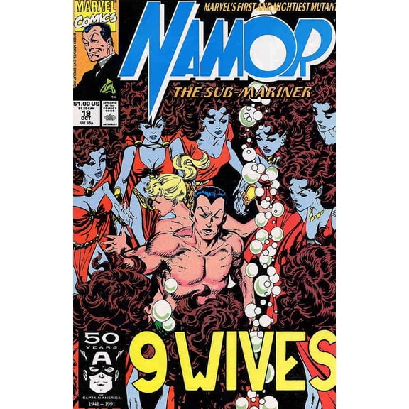 Namor, The Sub-Mariner #19 VF ; Marvel Comic Book