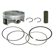Namura Piston Kit, 76.96mm Bore, 0.02mm Oversize, 13.51 Compression, MOS2 Coated Skirts FX-40033-C