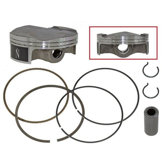 Namura Technologies FX-70065 Piston Kit - Standard Bore 77.96, 13.9:1 Compression