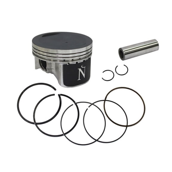 Namura Technologies NA-40008-2 Piston Kit - 0.50mm Oversize to 84.92mm, 10.5:1 Compression
