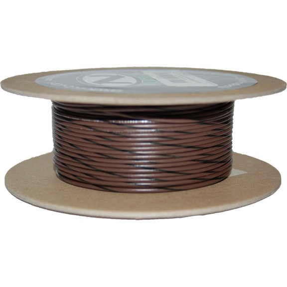 Namz Custom Cycle NWR-10-100 OEM Color Wire - Brown/Black