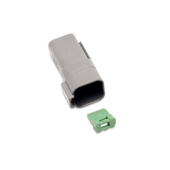 Namz Custom Cycle Products New Deutsch DT Receptacle and Wedgelock, 850-08012