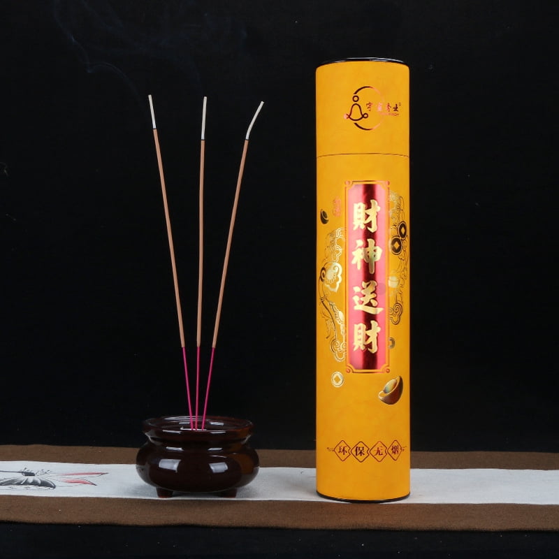 Namzi 1 Box Unscented Incense Sticks 12.6 inch - 100% Natural Joss and Bamboo Blanks - Used for temple worship，Wealth