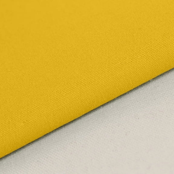 Namzi 1 Pcs 100150cm Natural Cotton Canvas Fabric, Multipurpose Sewing Craft Material for Painting Embroidery Bag Making DIY Handcraft Home Decor Projects,Yellow A