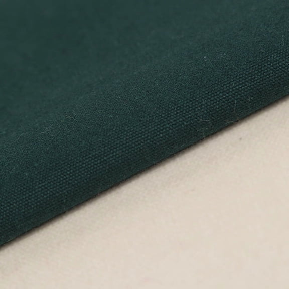 Namzi 1 Pcs 100150cm Natural Cotton Canvas Fabric, Multipurpose Sewing Craft Material for Painting Embroidery Bag Making DIY Handcraft Home Decor Projects,Dark Green B