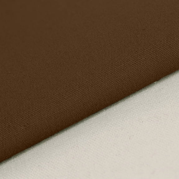 Namzi 1 Pcs 100150cm Natural Cotton Canvas Fabric, Multipurpose Sewing Craft Material for Painting Embroidery Bag Making DIY Handcraft Home Decor Projects,Dark Brown B