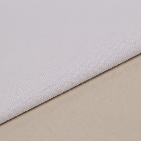 Namzi 1 Pcs 100150cm Natural Cotton Canvas Fabric, Multipurpose Sewing Craft Material for Painting Embroidery Bag Making DIY Handcraft Home Decor Projects,White