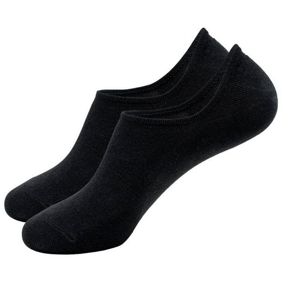 Namzi 10 pairs of No Show Socks Womens - Non Slip Low Cut Ankle - Invisible Liner Socks for Casual & Formal Wear - Soft & Stretchable,Black