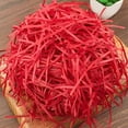 thumbnail image 1 of Namzi 100g Lafite Grass Silk PaperCut Paper Shred Filler for Gift Wrapping Basket Filling Birthday Wedding Christmas Thanksgiving Mother's Day (Red), 1 of 5