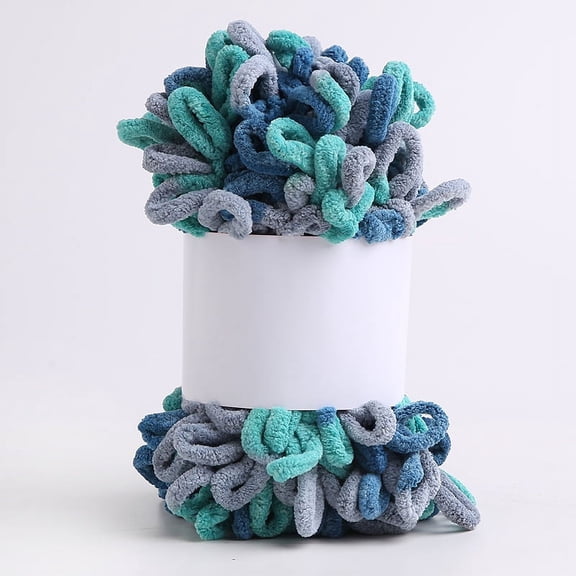 Namzi 100g Soft Yarn Premium Polyester Finger Knitting Yarn for Blankets, Ideal for Quick Projects & Beginners,K