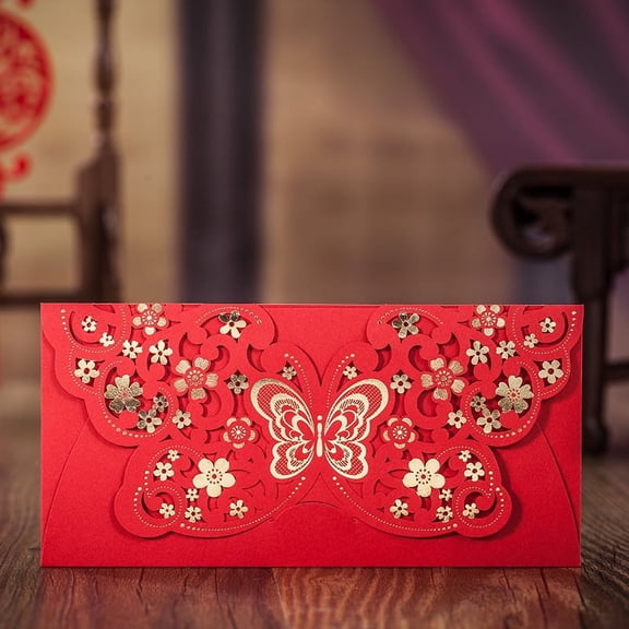 Namzi 10Pcs Red Envelopes,Lucky Money Envelopes, for Birthday Spring Festivals Party-C