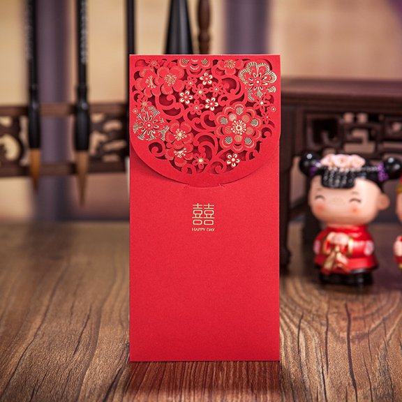 Namzi 10Pcs Red Envelopes,Lucky Money Envelopes, for Birthday Spring Festivals Party-J