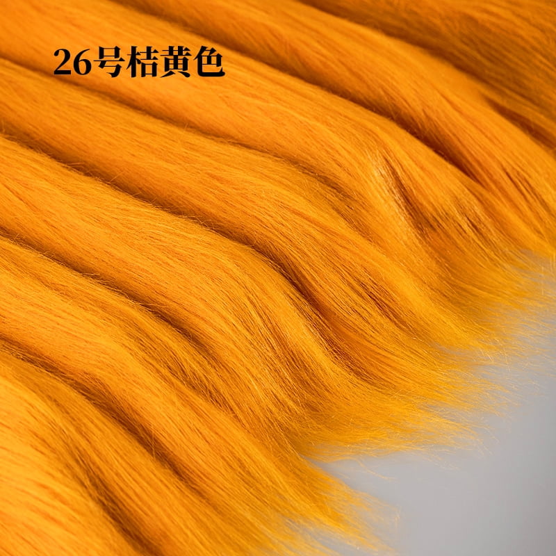 Namzi 12 cm Plush Fabric,39*71 Inch Fluffy Faux Fur Fabric for DIY Craft Sewing Projects,Costume,Cuddly Doll,Carpet,Home Decoration,Color 24