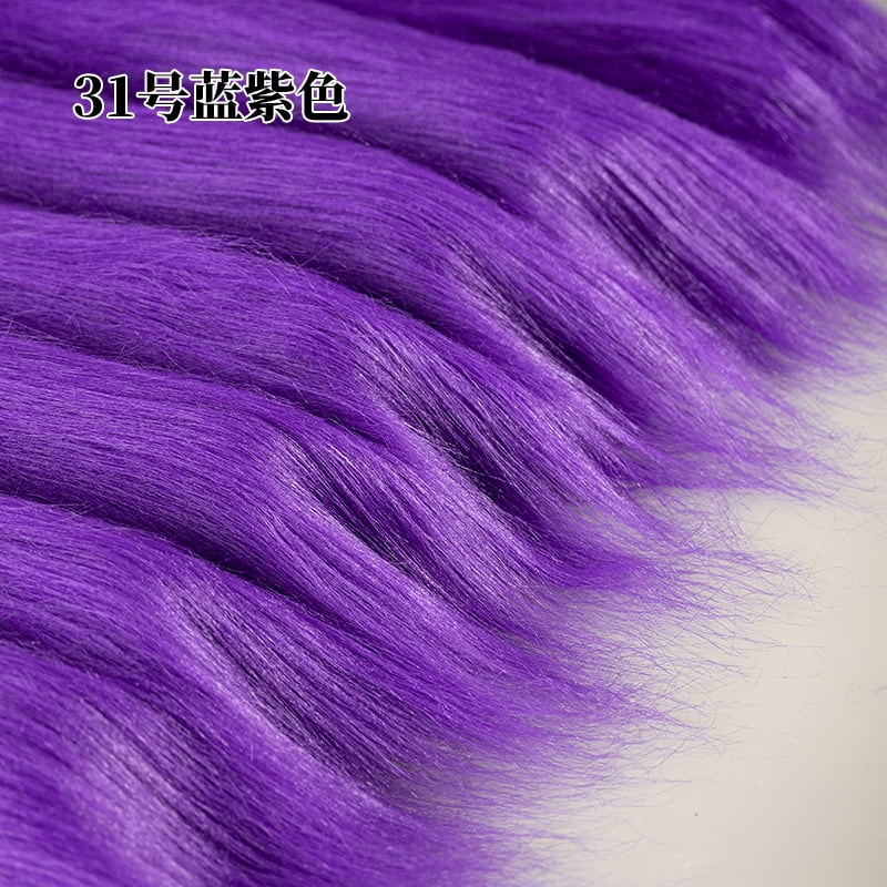 Namzi 12 cm Plush Fabric,39*71 Inch Fluffy Faux Fur Fabric for DIY Craft Sewing Projects,Costume,Cuddly Doll,Carpet,Home Decoration,Color 29