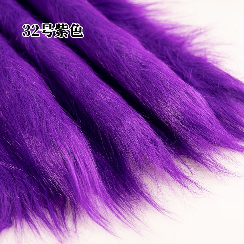 Namzi 12 cm Plush Fabric,39*71 Inch Fluffy Faux Fur Fabric for DIY Craft Sewing Projects,Costume,Cuddly Doll,Carpet,Home Decoration,Color 30