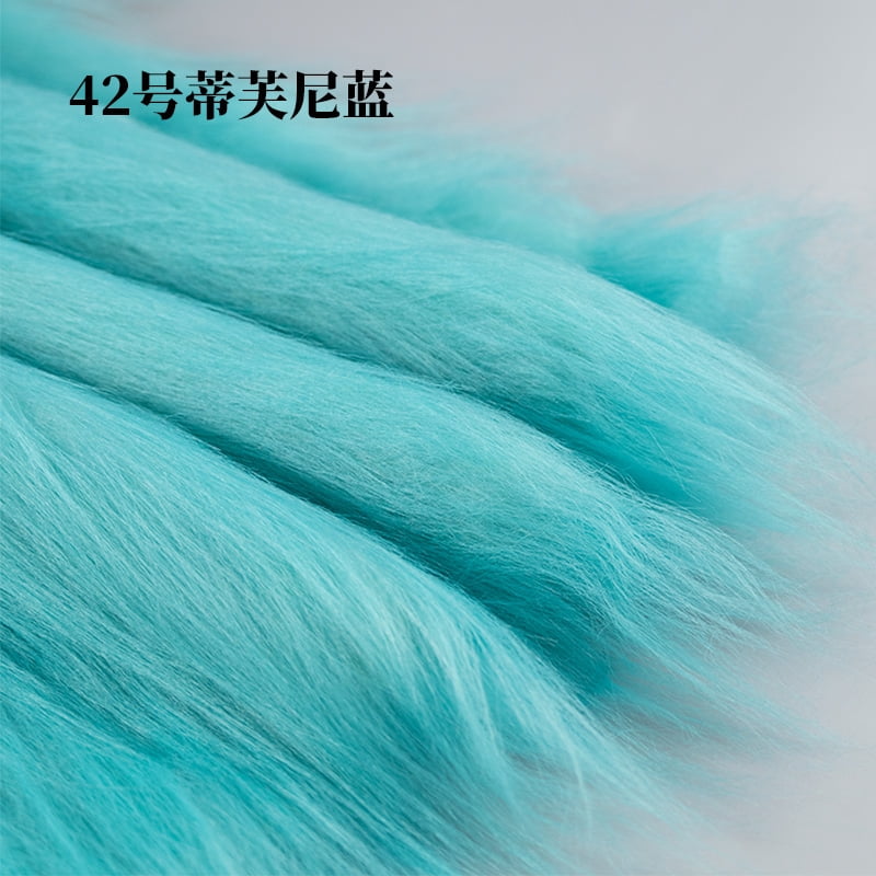 Namzi 12 cm Plush Fabric,39*71 Inch Fluffy Faux Fur Fabric for DIY Craft Sewing Projects,Costume,Cuddly Doll,Carpet,Home Decoration,Color 40