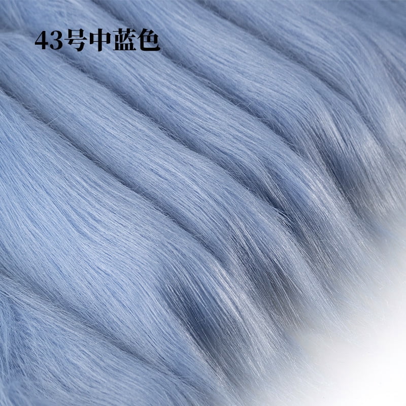 Namzi 12 cm Plush Fabric,39*71 Inch Fluffy Faux Fur Fabric for DIY Craft Sewing Projects,Costume,Cuddly Doll,Carpet,Home Decoration,Color 41