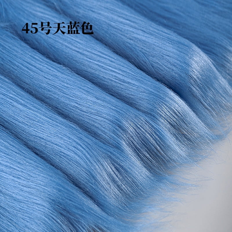 Namzi 12 cm Plush Fabric,39*71 Inch Fluffy Faux Fur Fabric for DIY Craft Sewing Projects,Costume,Cuddly Doll,Carpet,Home Decoration,Color 43