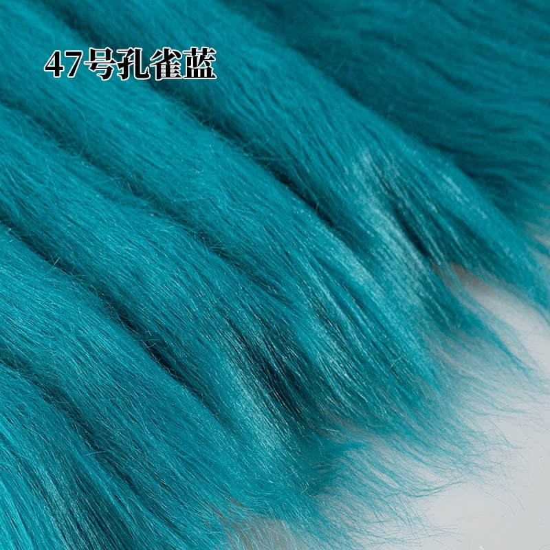 Namzi 12 cm Plush Fabric,39*71 Inch Fluffy Faux Fur Fabric for DIY Craft Sewing Projects,Costume,Cuddly Doll,Carpet,Home Decoration,Color 45