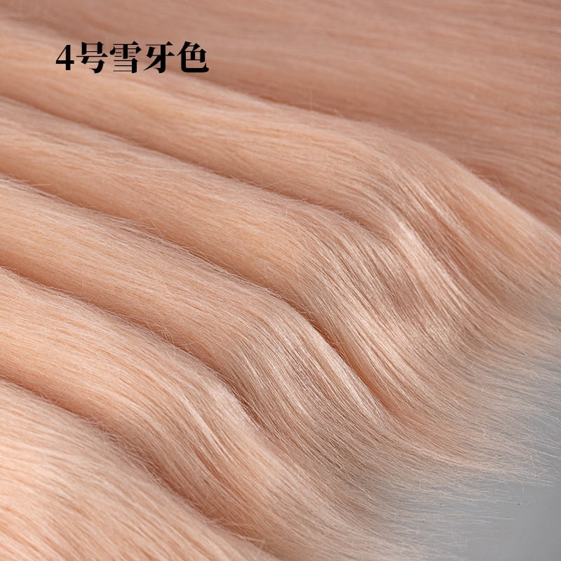 Namzi 12 cm Plush Fabric,39*71 Inch Fluffy Faux Fur Fabric for DIY Craft Sewing Projects,Costume,Cuddly Doll,Carpet,Home Decoration,Color 4