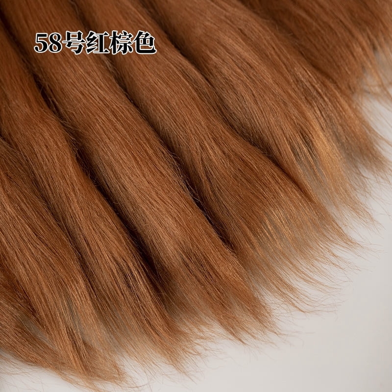 Namzi 12 cm Plush Fabric,39*71 Inch Fluffy Faux Fur Fabric for DIY Craft Sewing Projects,Costume,Cuddly Doll,Carpet,Home Decoration,Color 56
