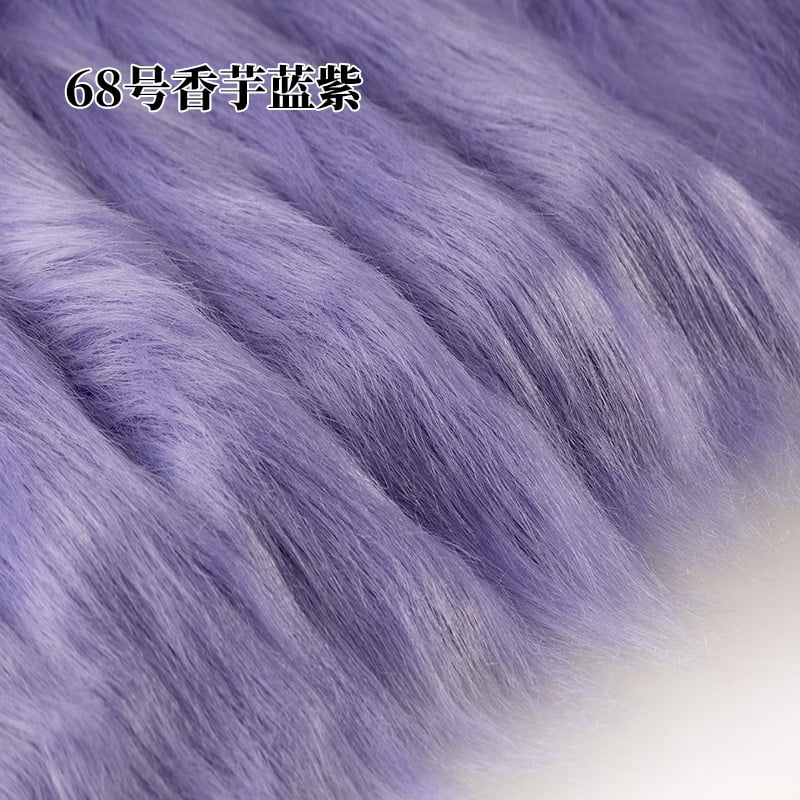 Namzi 12 cm Plush Fabric,39*71 Inch Fluffy Faux Fur Fabric for DIY Craft Sewing Projects,Costume,Cuddly Doll,Carpet,Home Decoration,Color 65