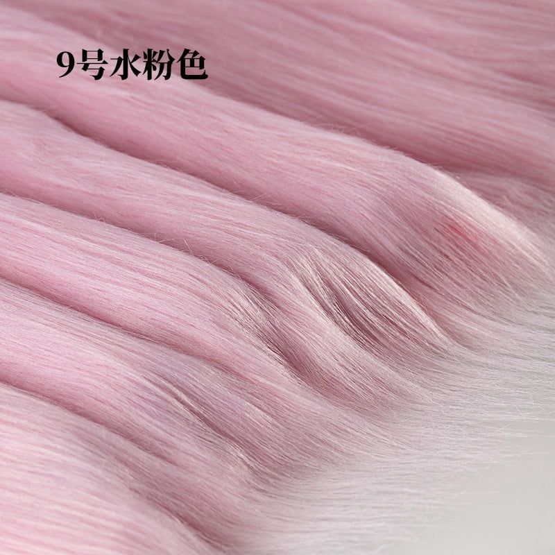 Namzi 12 cm Plush Fabric,39*71 Inch Fluffy Faux Fur Fabric for DIY Craft Sewing Projects,Costume,Cuddly Doll,Carpet,Home Decoration,Color 7